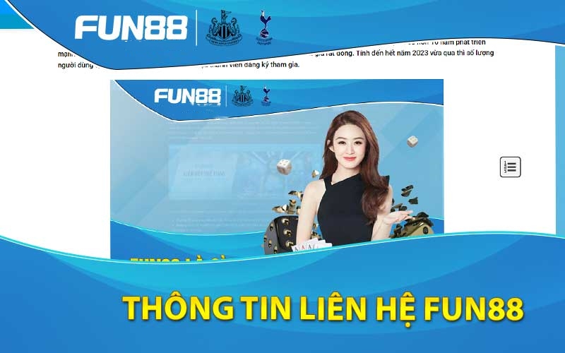 Liên hệ Fun88 - Giải đáp mọi thắc mắc của thành viên Những lưu ý khi liên hệ nhà cái dành cho tân thủ