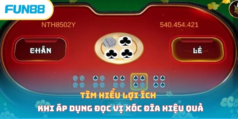Tìm hiểu chi tiết xóc đĩa online ăn tiền khủng tại Fun88 Đọc vị xóc đĩa online